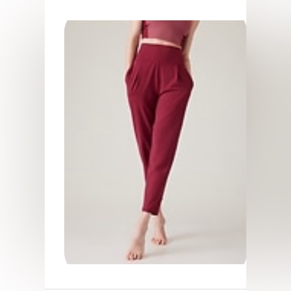 NWT Athleta elation pant coffeeberry size s